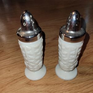 Vintage Milk Glass Set